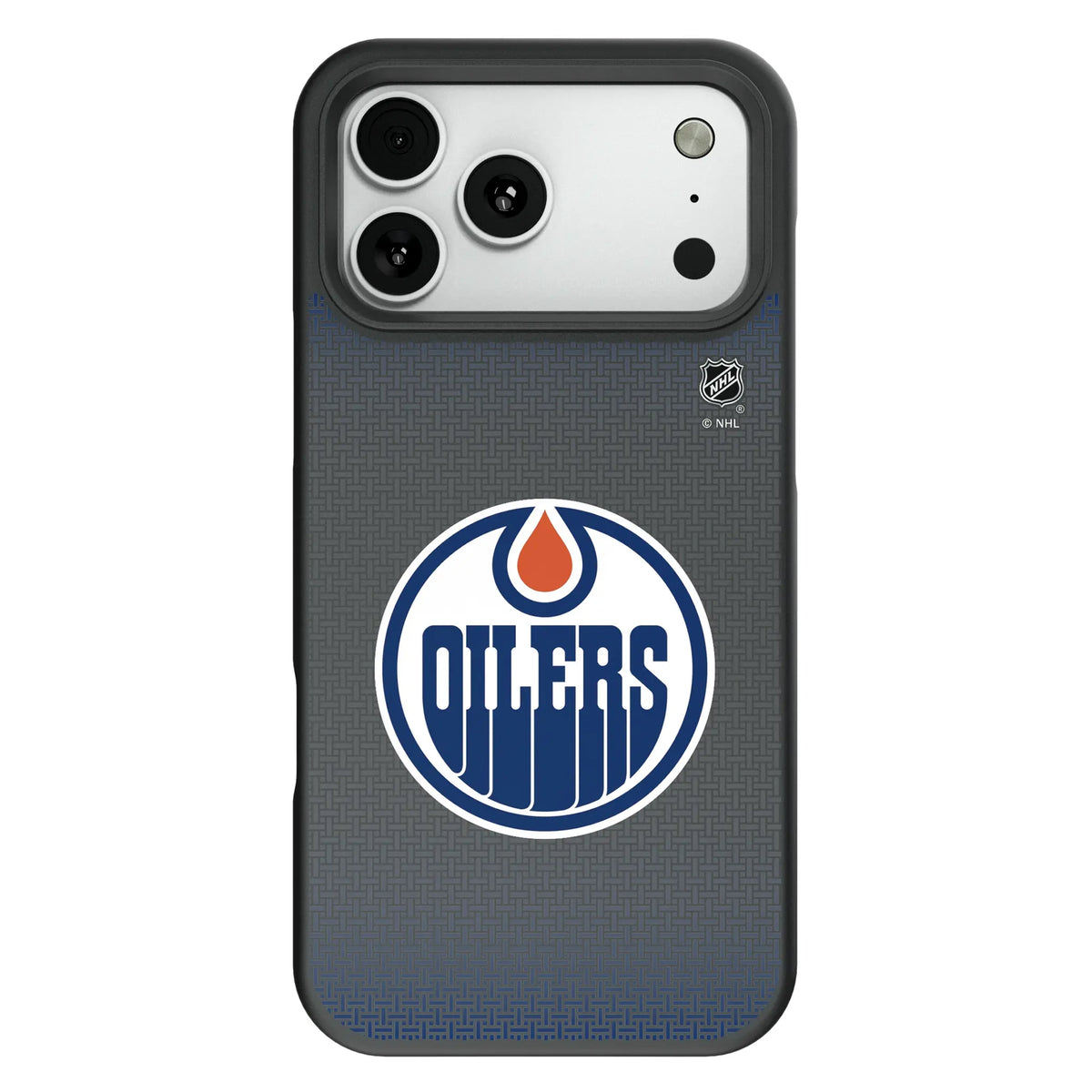 Edmonton Oilers Linen Bump Phone Case for Apple iPhone