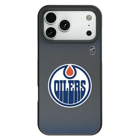 Edmonton Oilers Linen Bump Phone Case for Apple iPhone