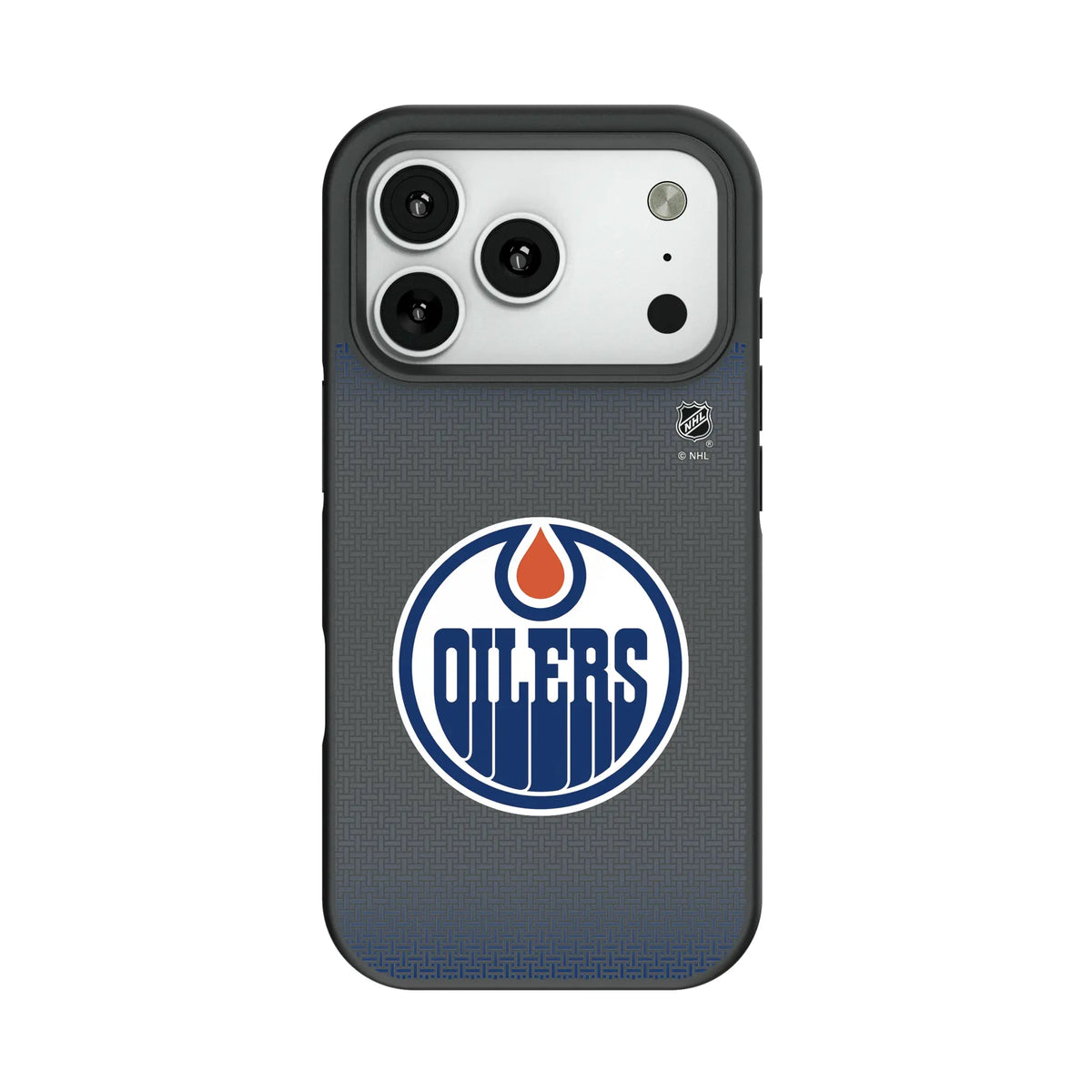 Edmonton Oilers Linen Bump Phone Case for Apple iPhone