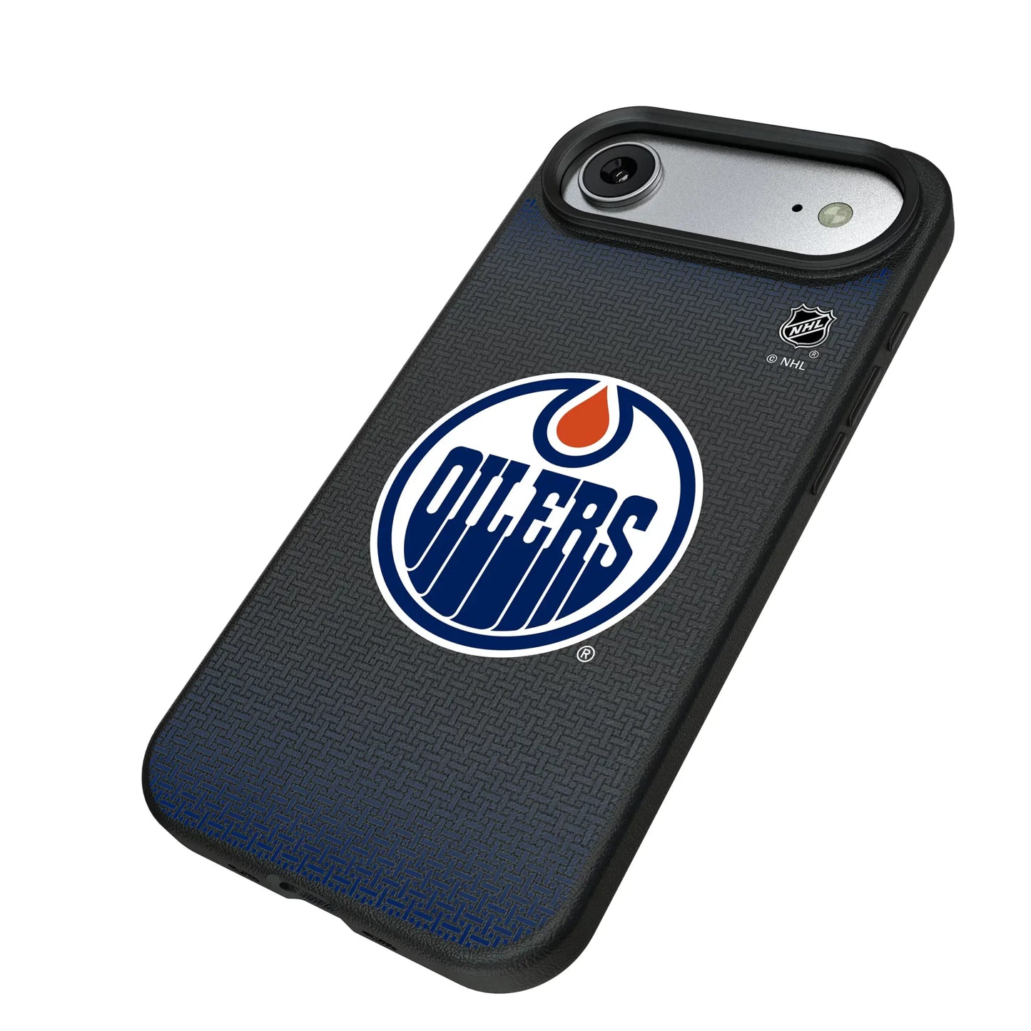 Edmonton Oilers Linen MagSafe Compatible Phone Case for Apple iPhone