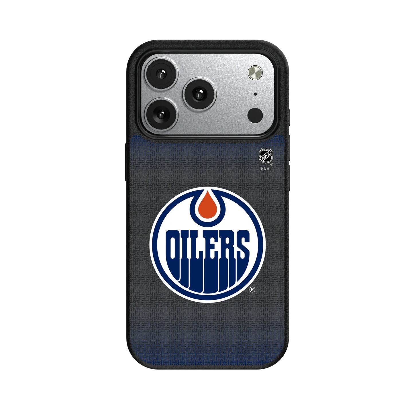 Edmonton Oilers Linen MagSafe Compatible Phone Case for Apple iPhone