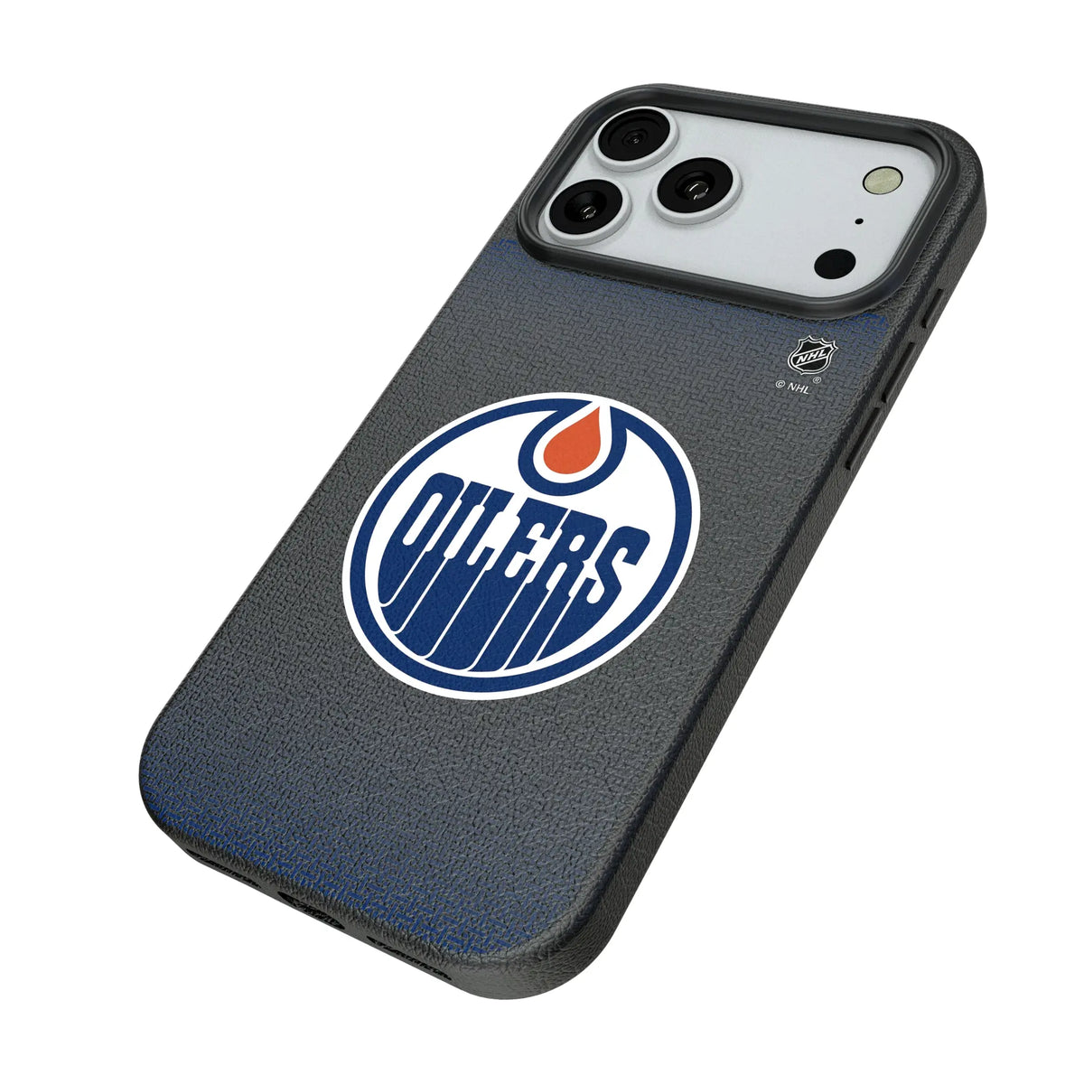 Edmonton Oilers Linen MagSafe Compatible Phone Case for Apple iPhone