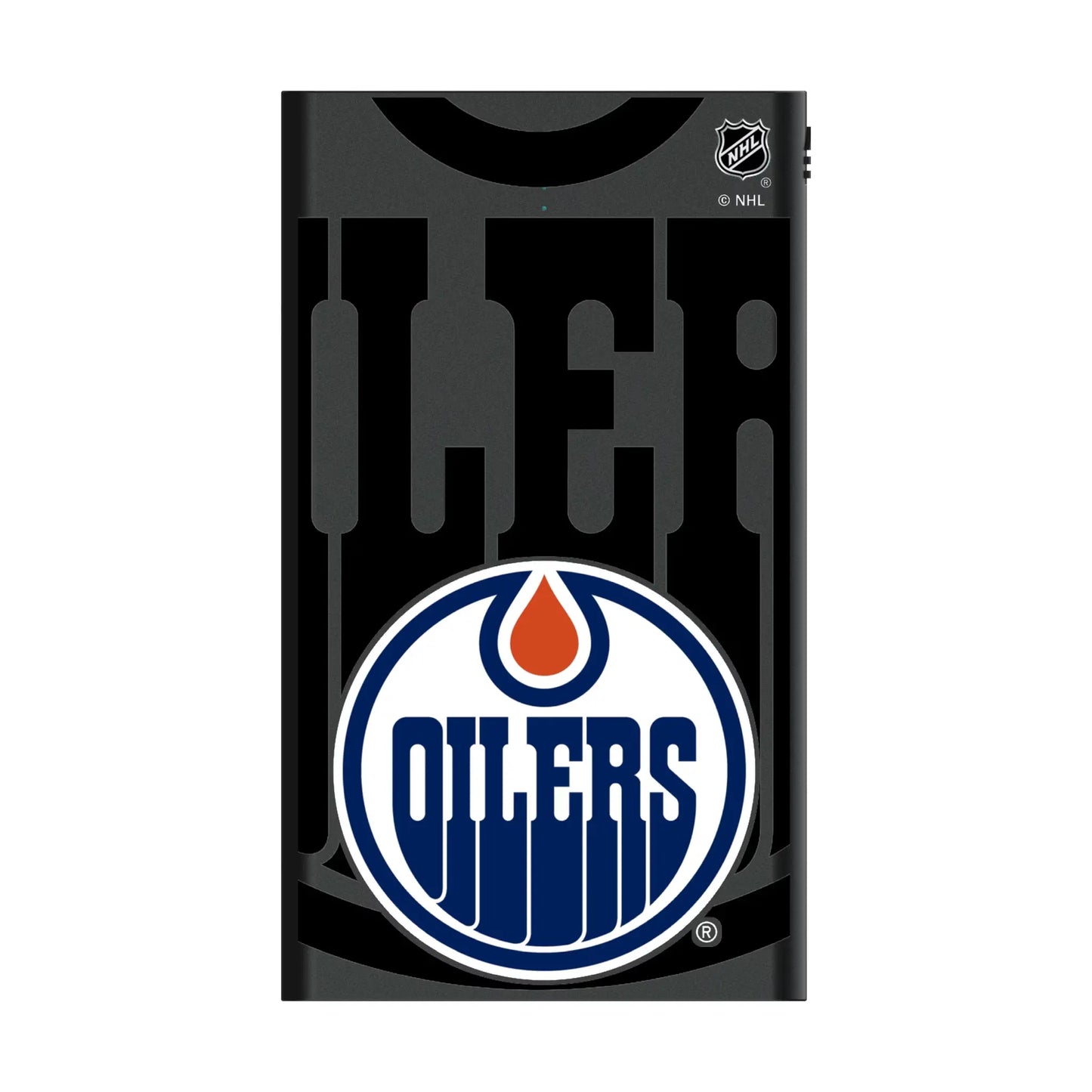 Edmonton Oilers Monocolor Tilt 5000mAh Flat Powerbank