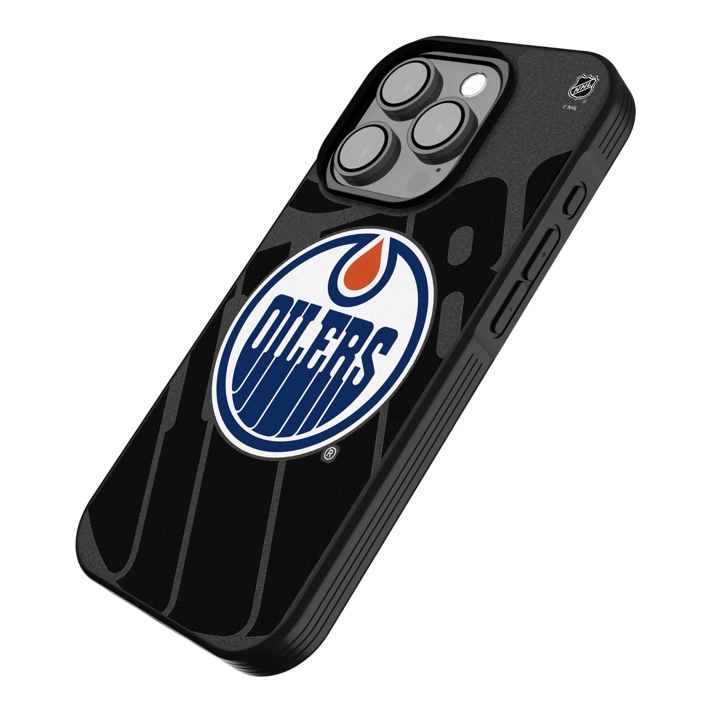 Edmonton Oilers Monocolor Tilt Bump Phone Case for Apple iPhone