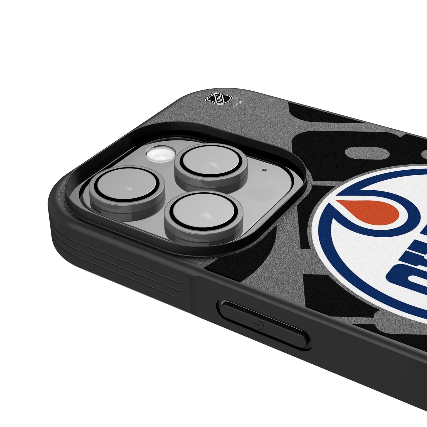 Edmonton Oilers Monocolor Tilt Bump Phone Case for Apple iPhone