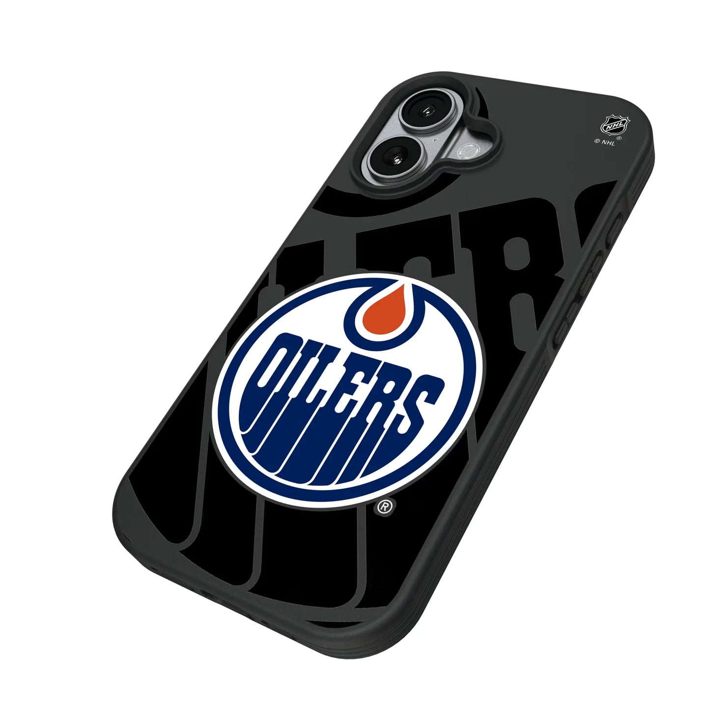 Edmonton Oilers Monocolor Tilt Bump Phone Case for Apple iPhone