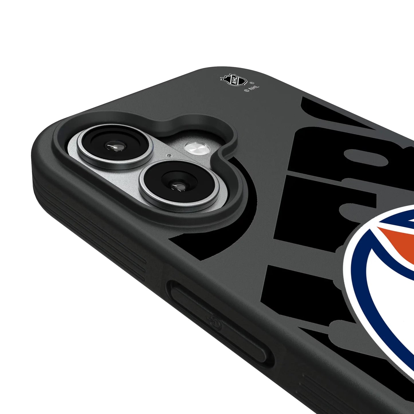 Edmonton Oilers Monocolor Tilt Bump Phone Case for Apple iPhone