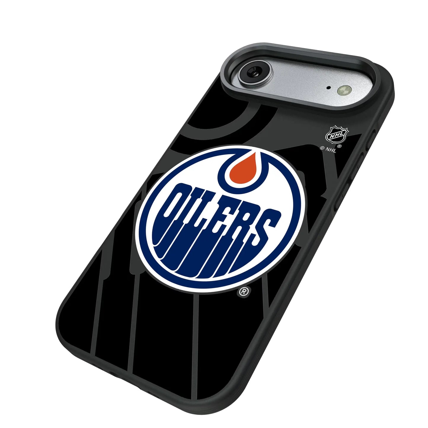 Edmonton Oilers Monocolor Tilt Bump Phone Case for Apple iPhone