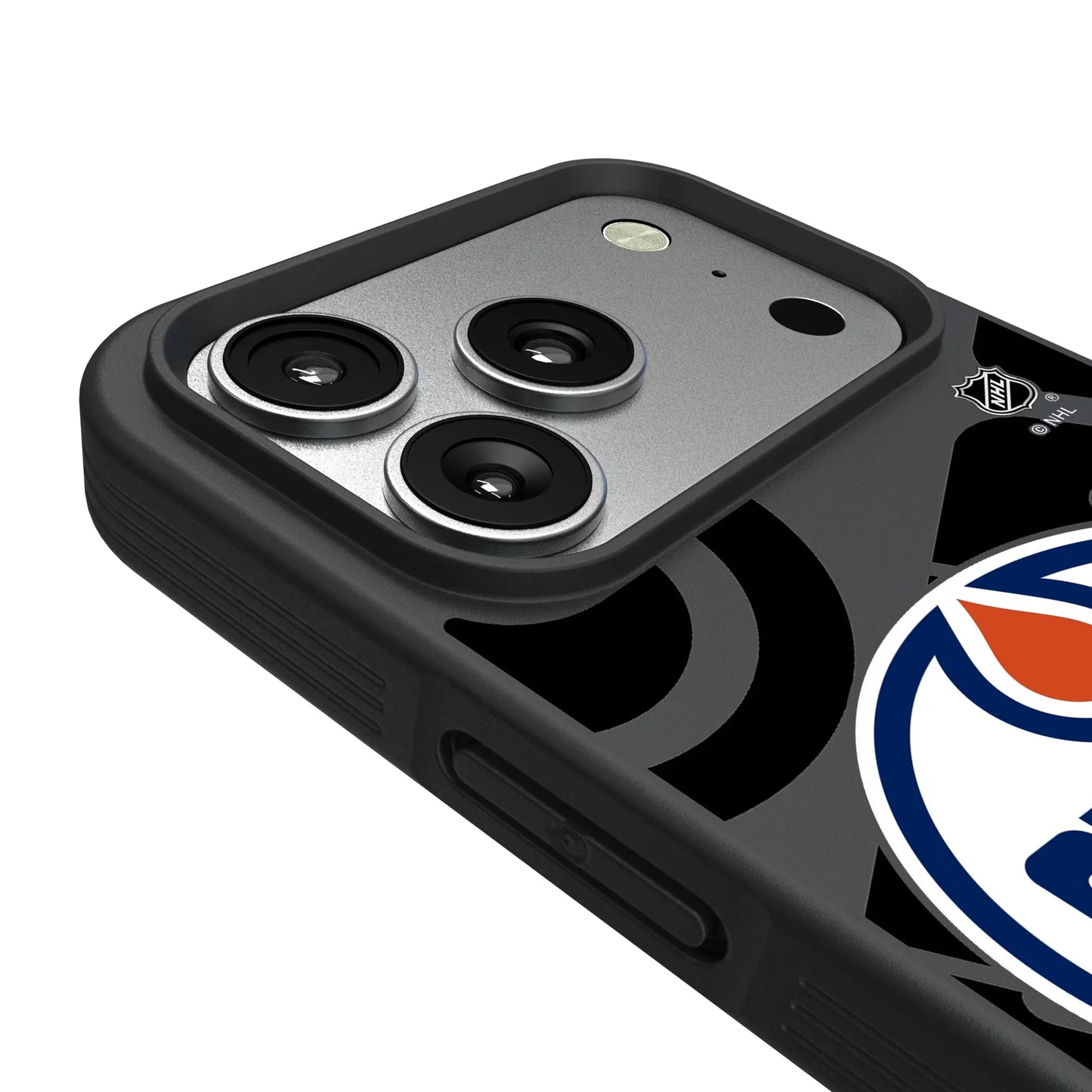 Edmonton Oilers Monocolor Tilt Bump Phone Case for Apple iPhone