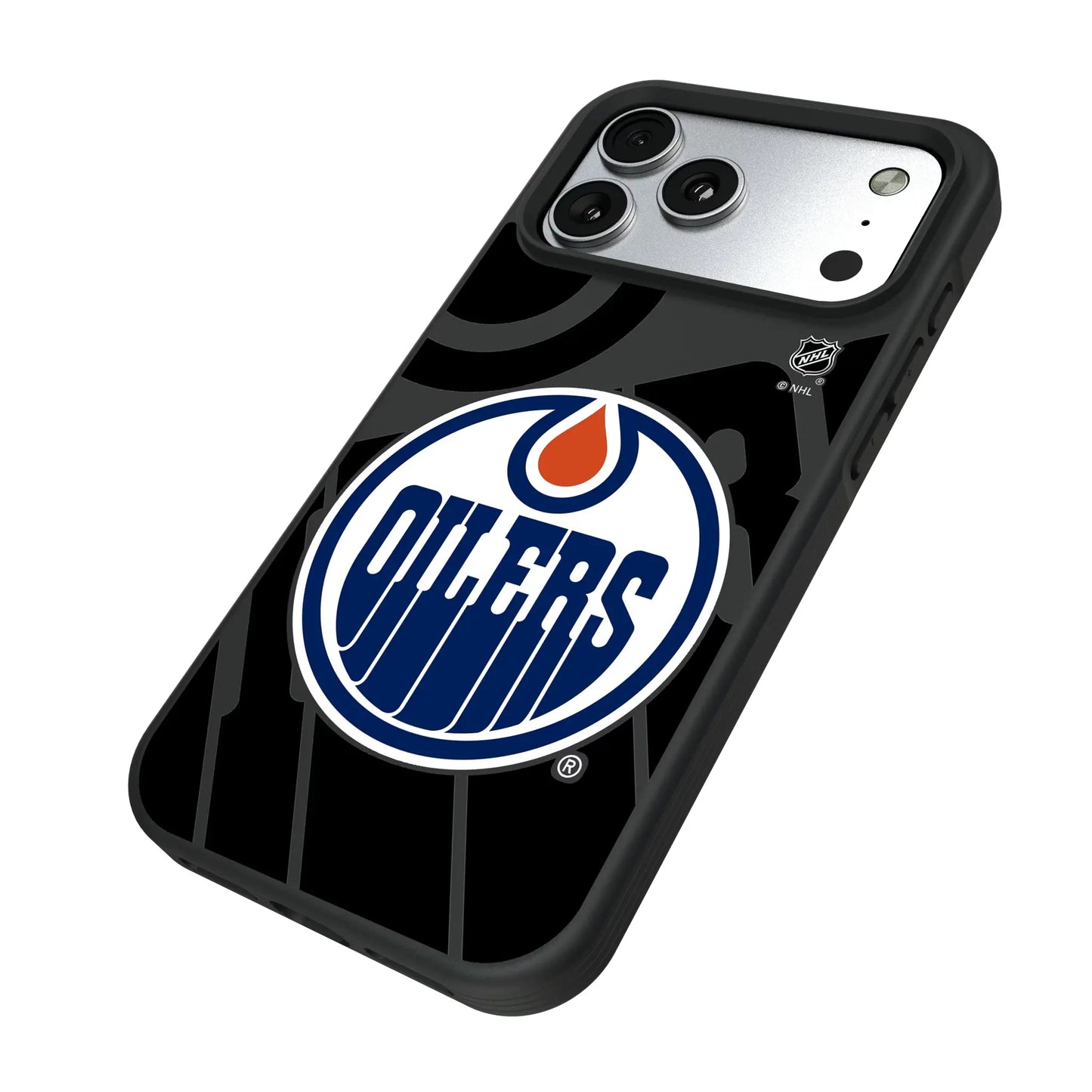 Edmonton Oilers Monocolor Tilt Bump Phone Case for Apple iPhone