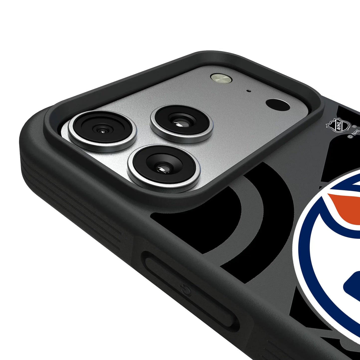 Edmonton Oilers Monocolor Tilt Bump Phone Case for Apple iPhone