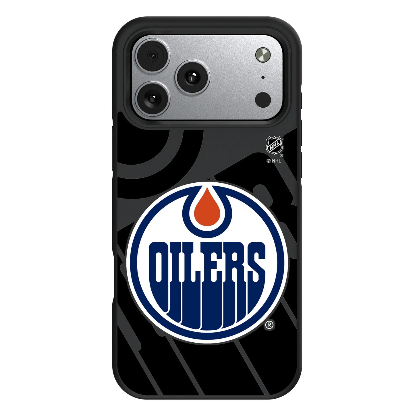 Edmonton Oilers Monocolor Tilt Bump Phone Case for Apple iPhone