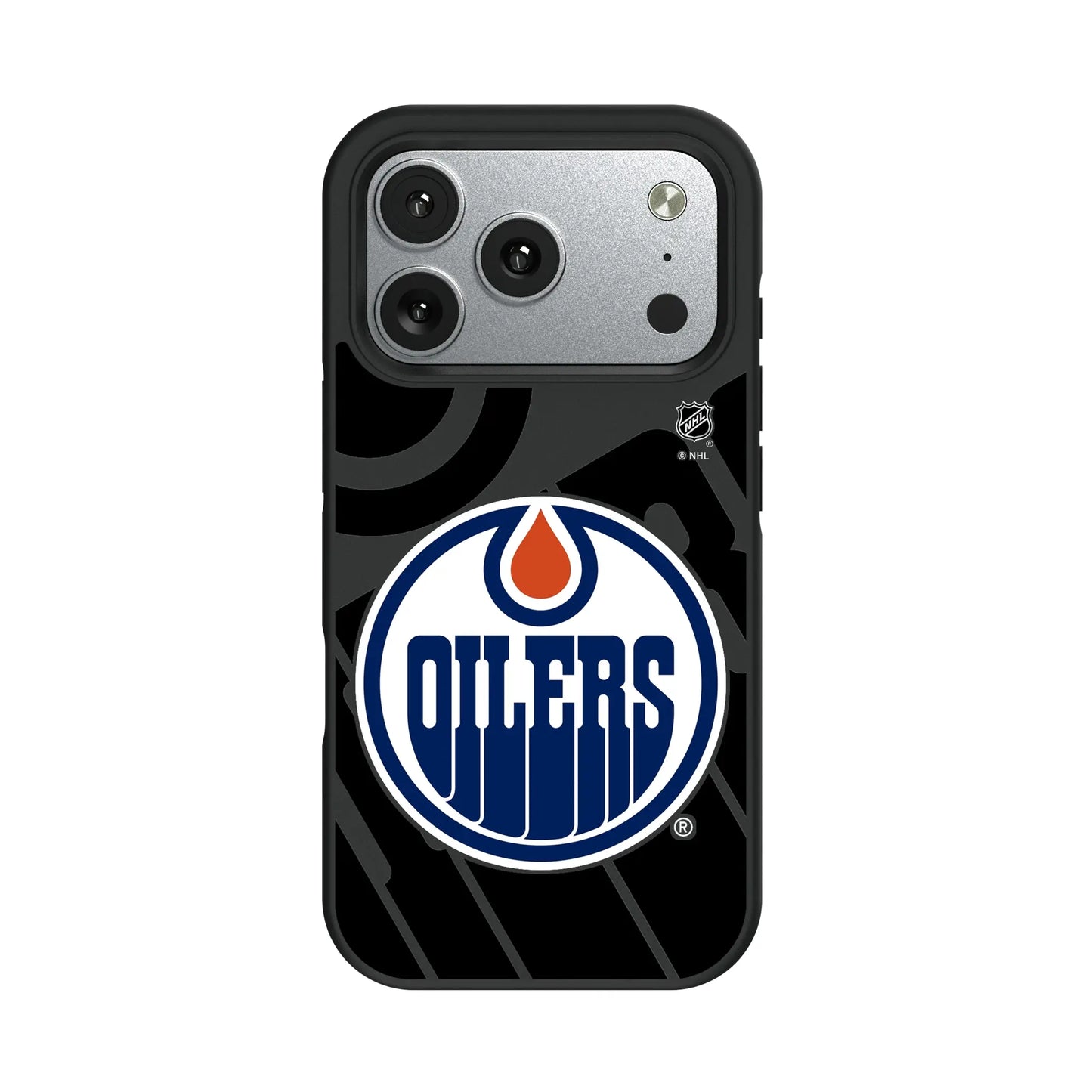 Edmonton Oilers Monocolor Tilt Bump Phone Case for Apple iPhone