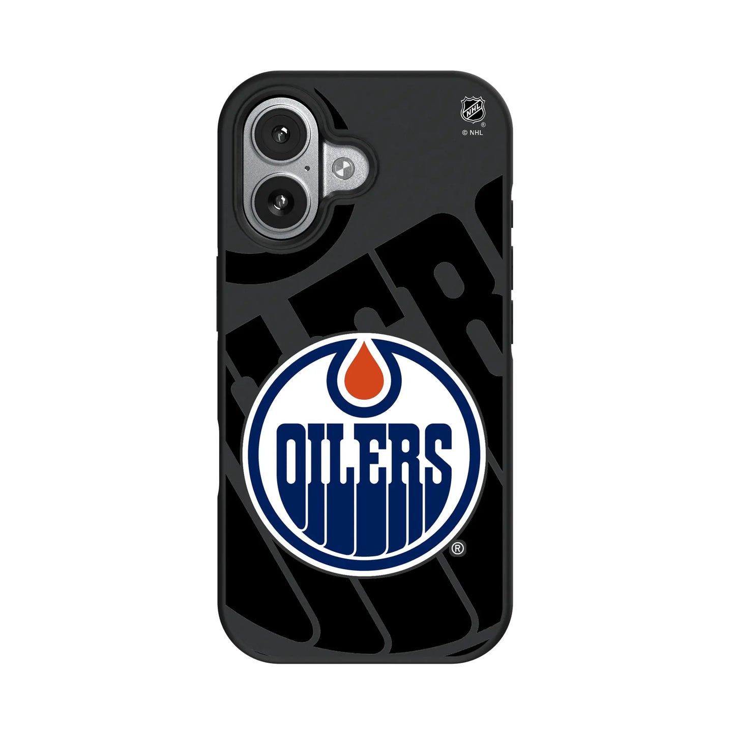 Edmonton Oilers Monocolor Tilt Bump Phone Case for Apple iPhone