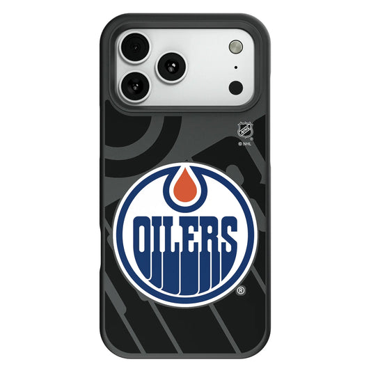 Edmonton Oilers Monocolor Tilt Bump Phone Case for Apple iPhone