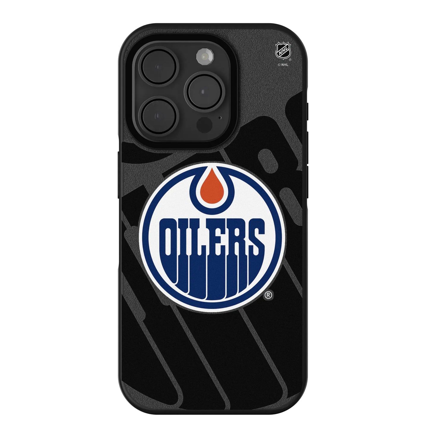 Edmonton Oilers Monocolor Tilt Bump Phone Case for Apple iPhone