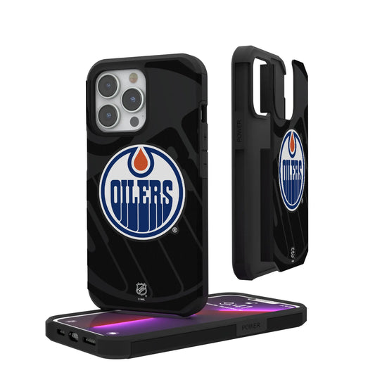 Edmonton Oilers Monocolor Tilt Rugged Phone Case for Apple iPhone