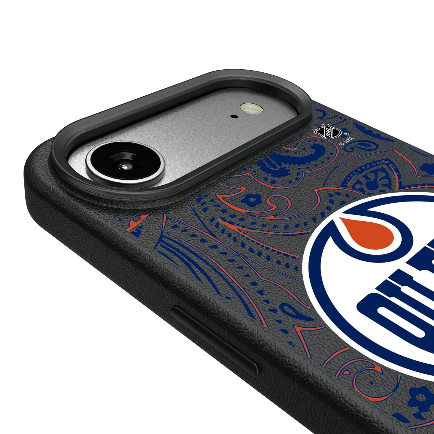 Edmonton Oilers Paisley MagSafe Compatible Phone Case for Apple iPhone