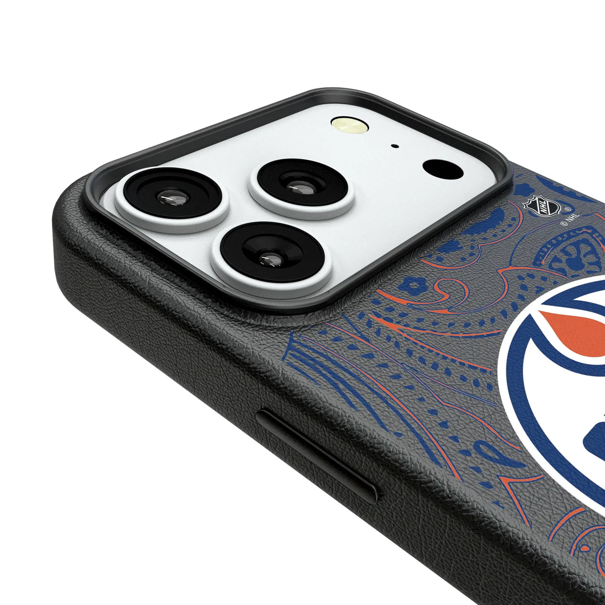 Edmonton Oilers Paisley MagSafe Compatible Phone Case for Apple iPhone