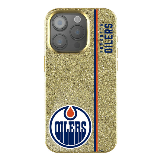 Edmonton Oilers Sidebar Bling Phone Case for Apple iPhone