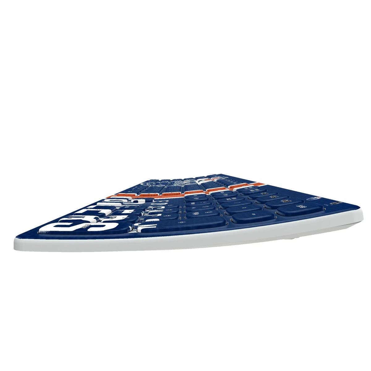 Edmonton Oilers Stripe Curved Wireless Keyboard