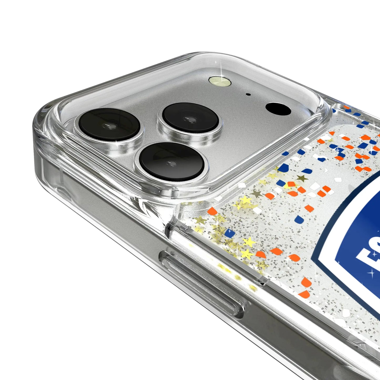 FC Cincinnati Confetti Glitter Phone Case for Apple iPhone