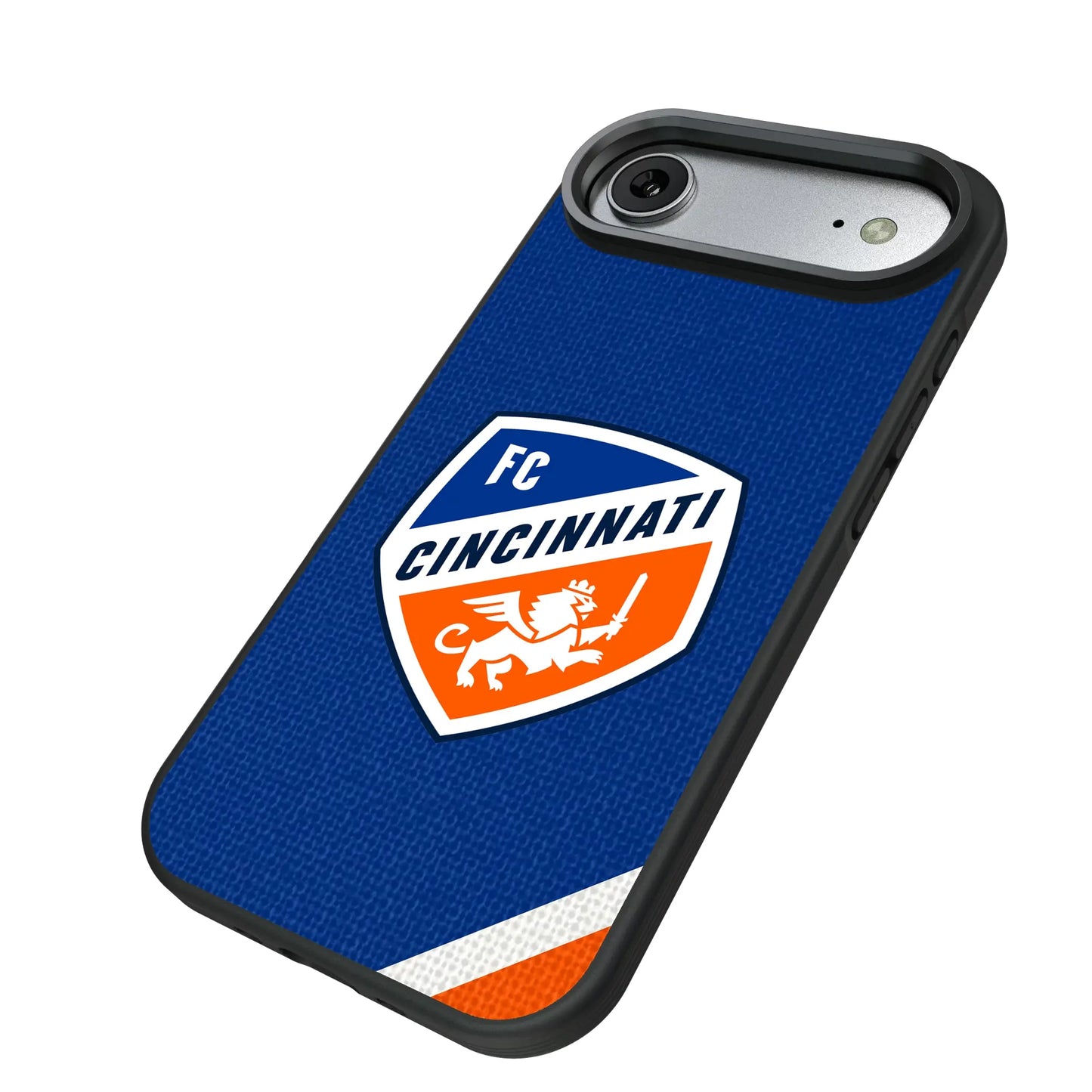 FC Cincinnati Diagonal Stripe Bump Phone Case for Apple iPhone