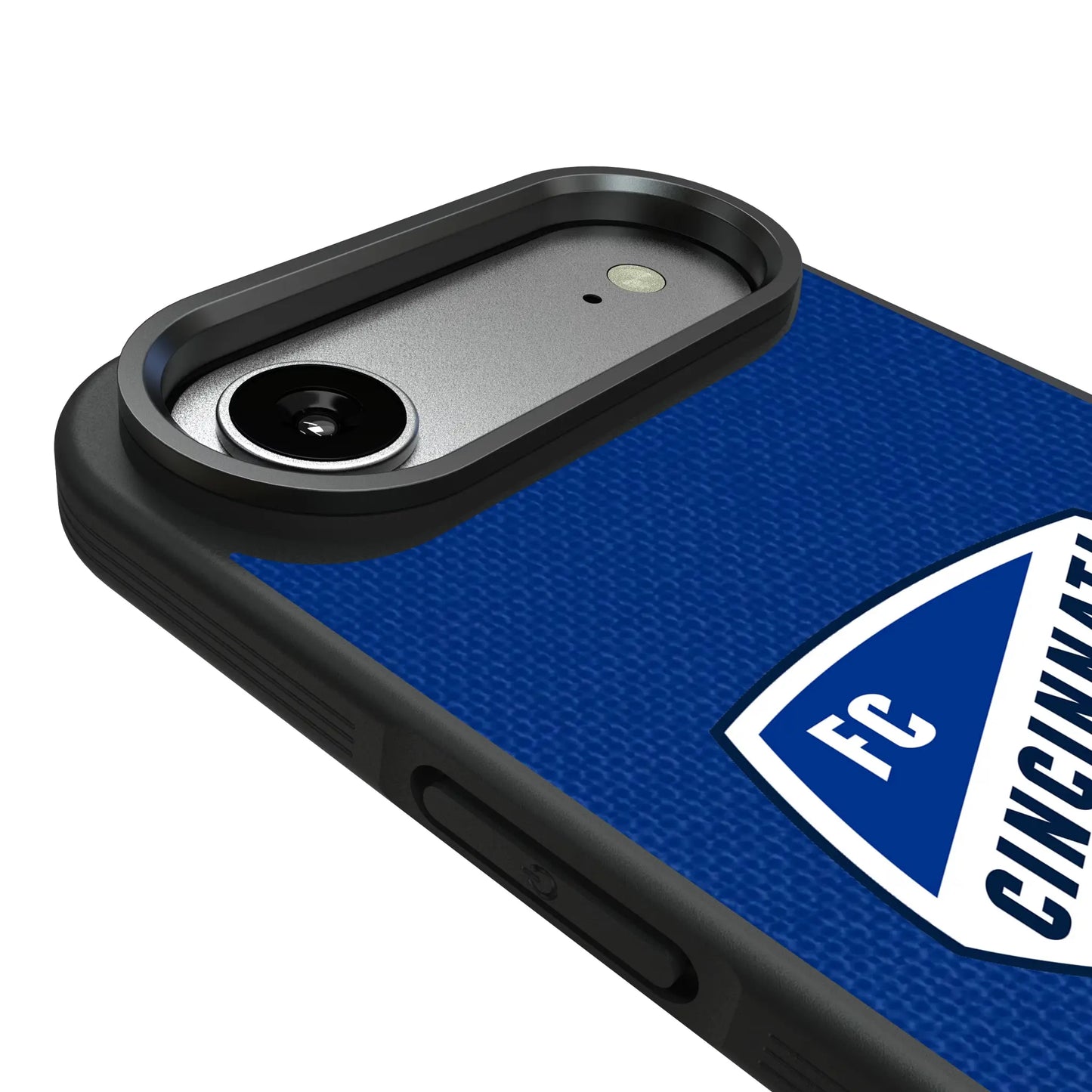 FC Cincinnati Diagonal Stripe Bump Phone Case for Apple iPhone