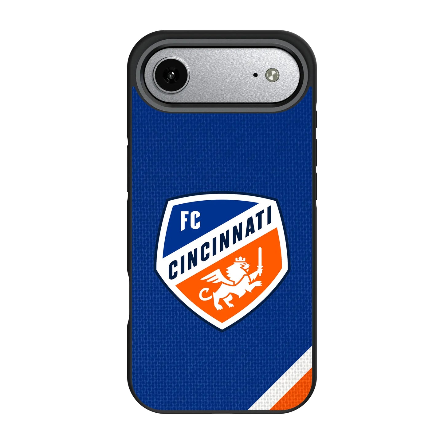 FC Cincinnati Diagonal Stripe Bump Phone Case for Apple iPhone