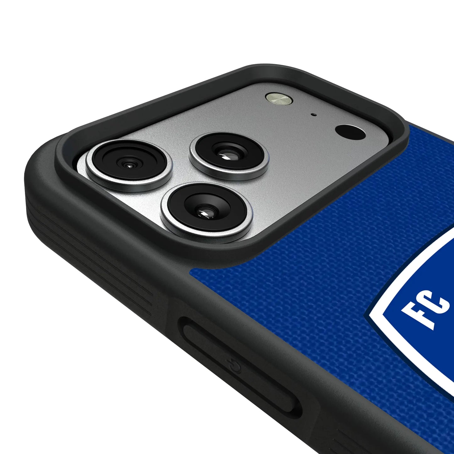 FC Cincinnati Diagonal Stripe Bump Phone Case for Apple iPhone