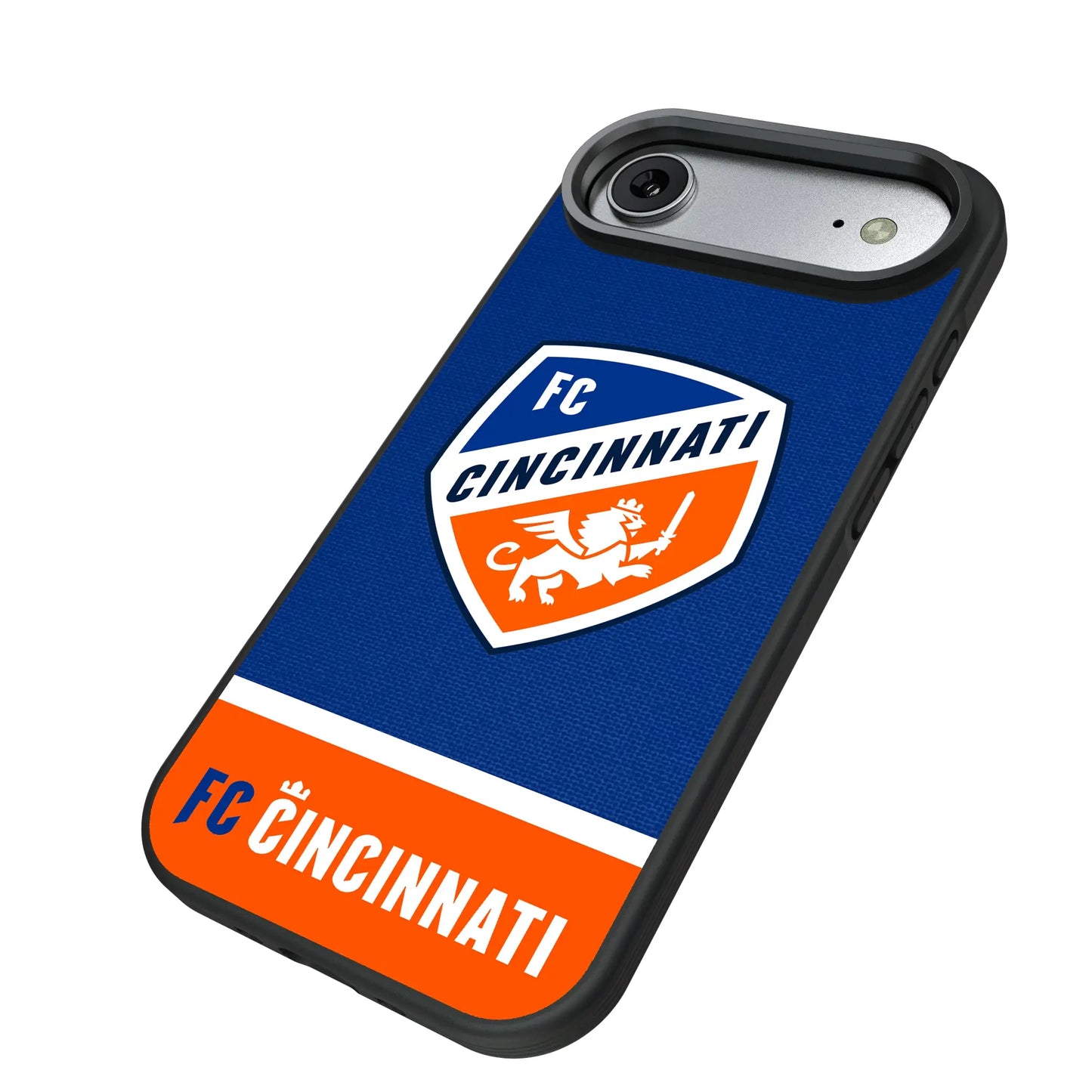 FC Cincinnati Endzone Solid Bump Phone Case for Apple iPhone