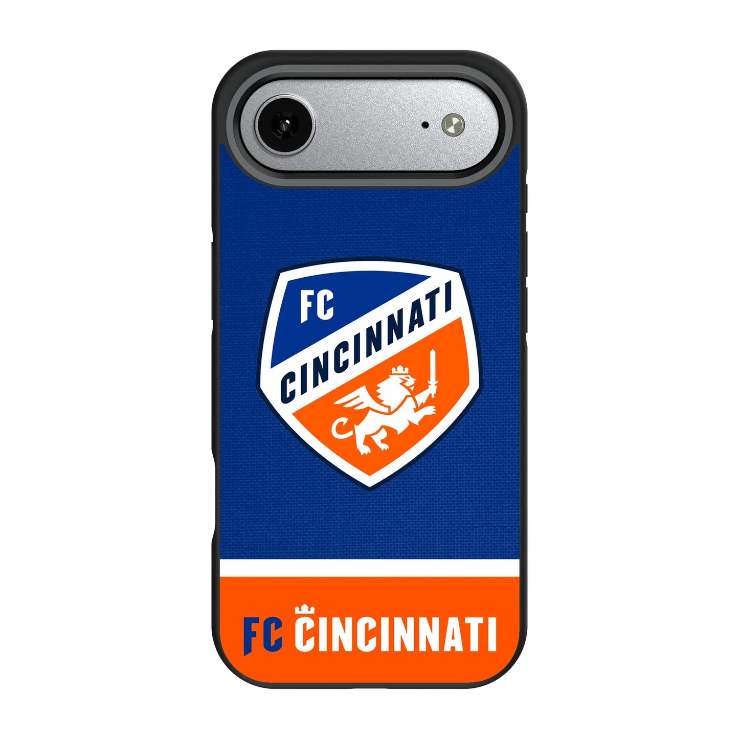 FC Cincinnati Endzone Solid Bump Phone Case for Apple iPhone