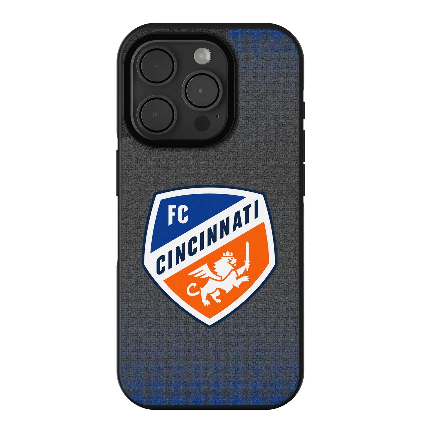 FC Cincinnati Linen Bump Phone Case for Apple iPhone