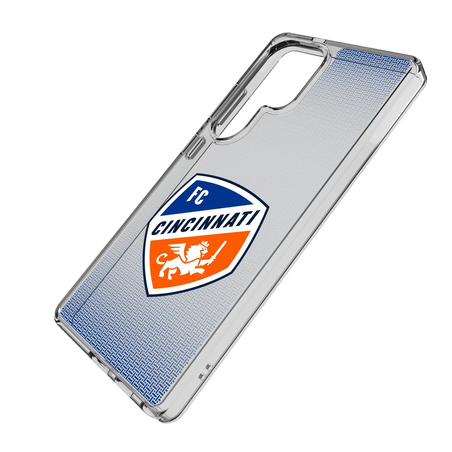 FC Cincinnati Linen Clear Phone Case for Samsung Galaxy