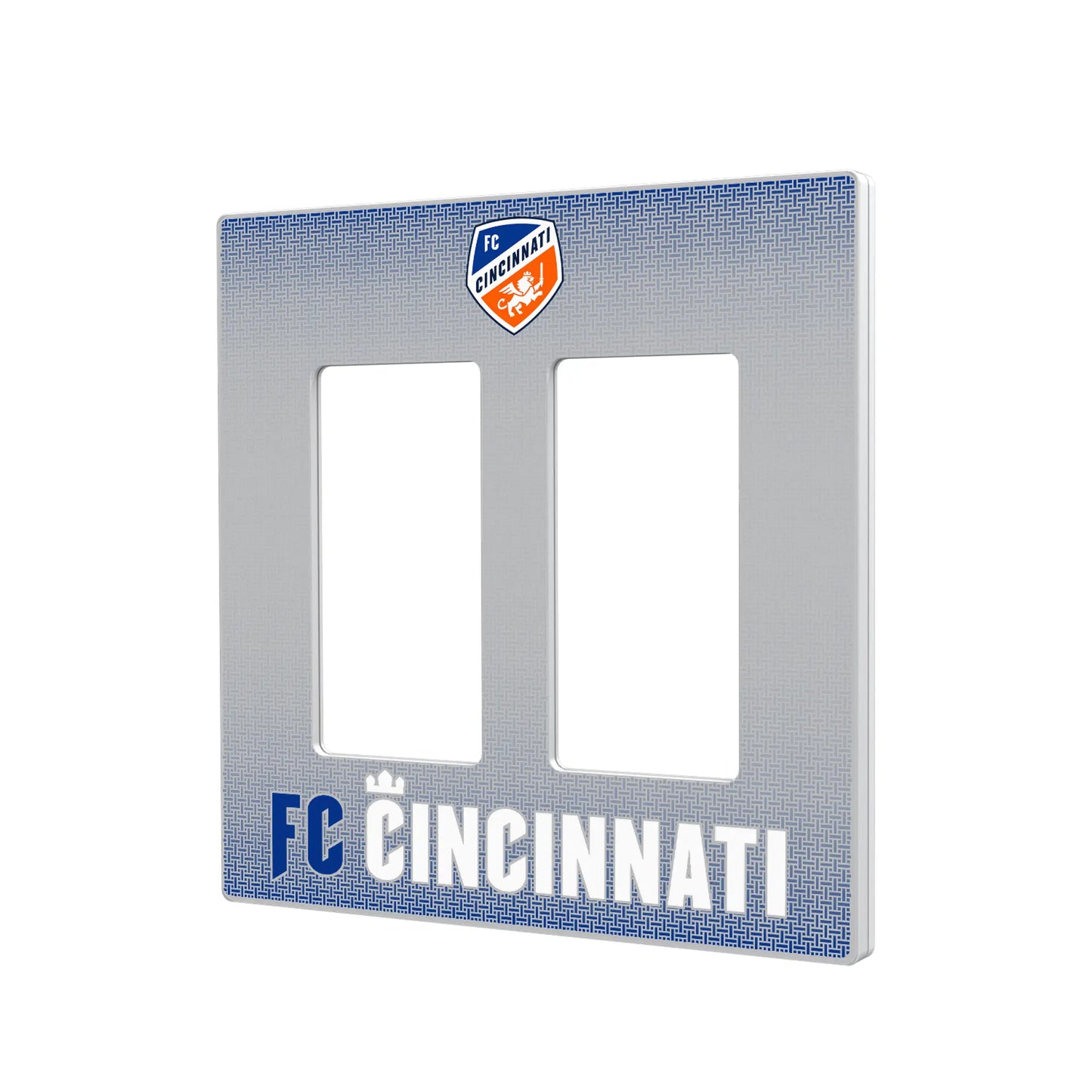 FC Cincinnati Linen Hidden-Screw Light Switch Plate