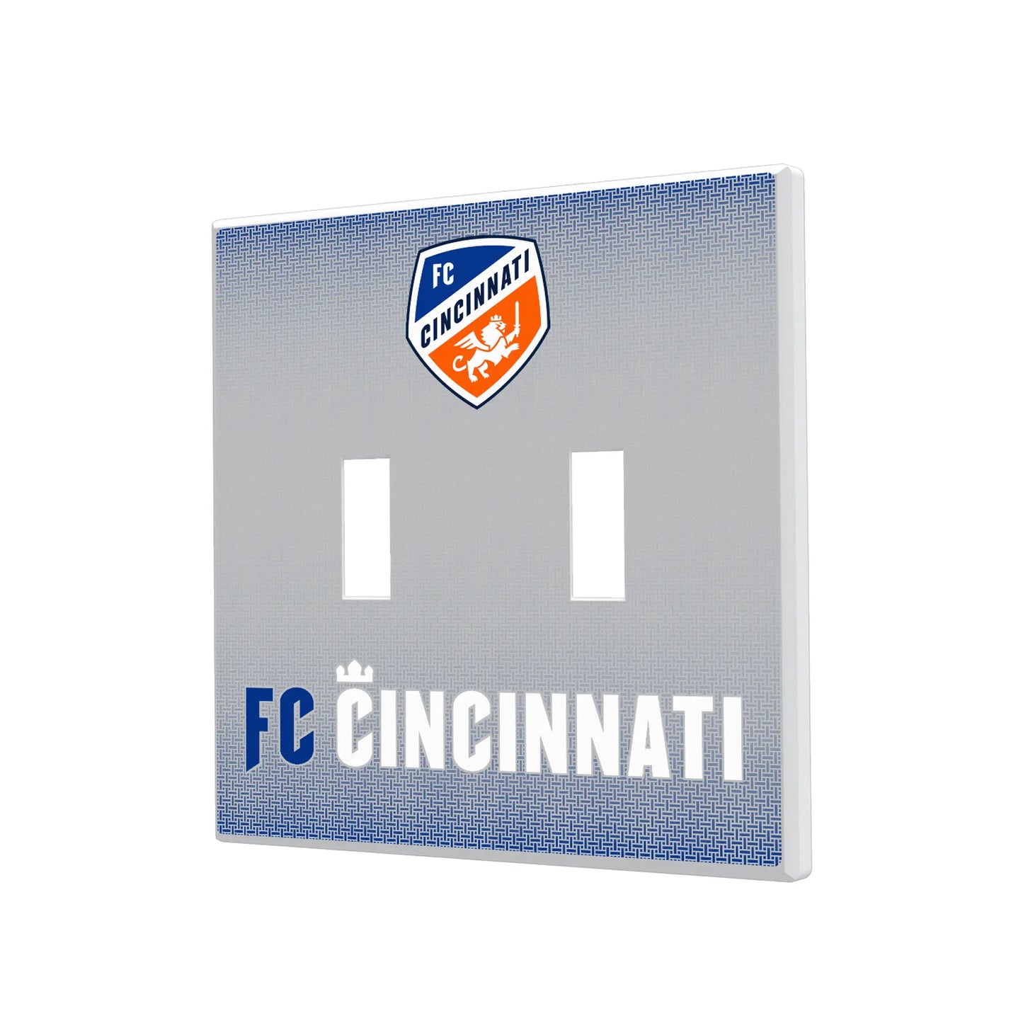 FC Cincinnati Linen Hidden-Screw Light Switch Plate