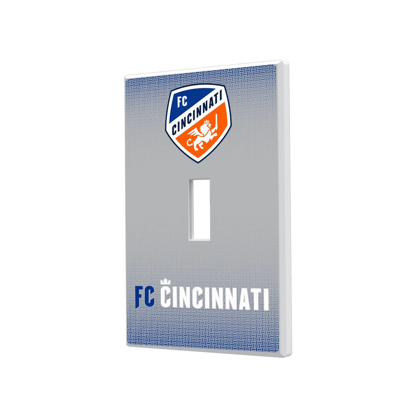 FC Cincinnati Linen Hidden-Screw Light Switch Plate