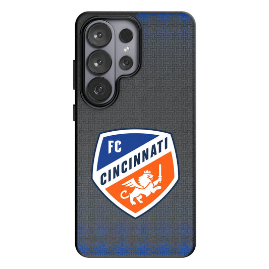 FC Cincinnati Linen MagSafe Compatible Phone Case for Samsung Galaxy