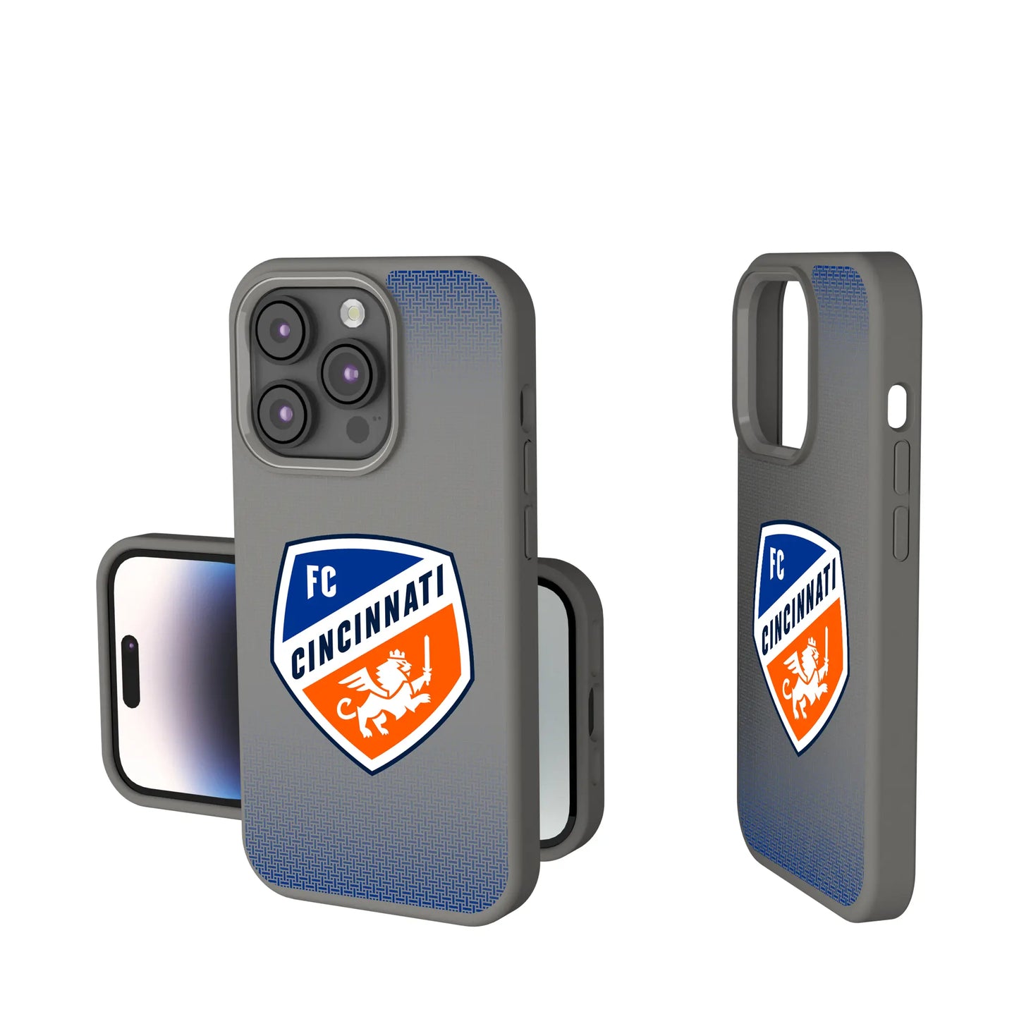 FC Cincinnati Linen Soft Touch Phone Case for Apple iPhone