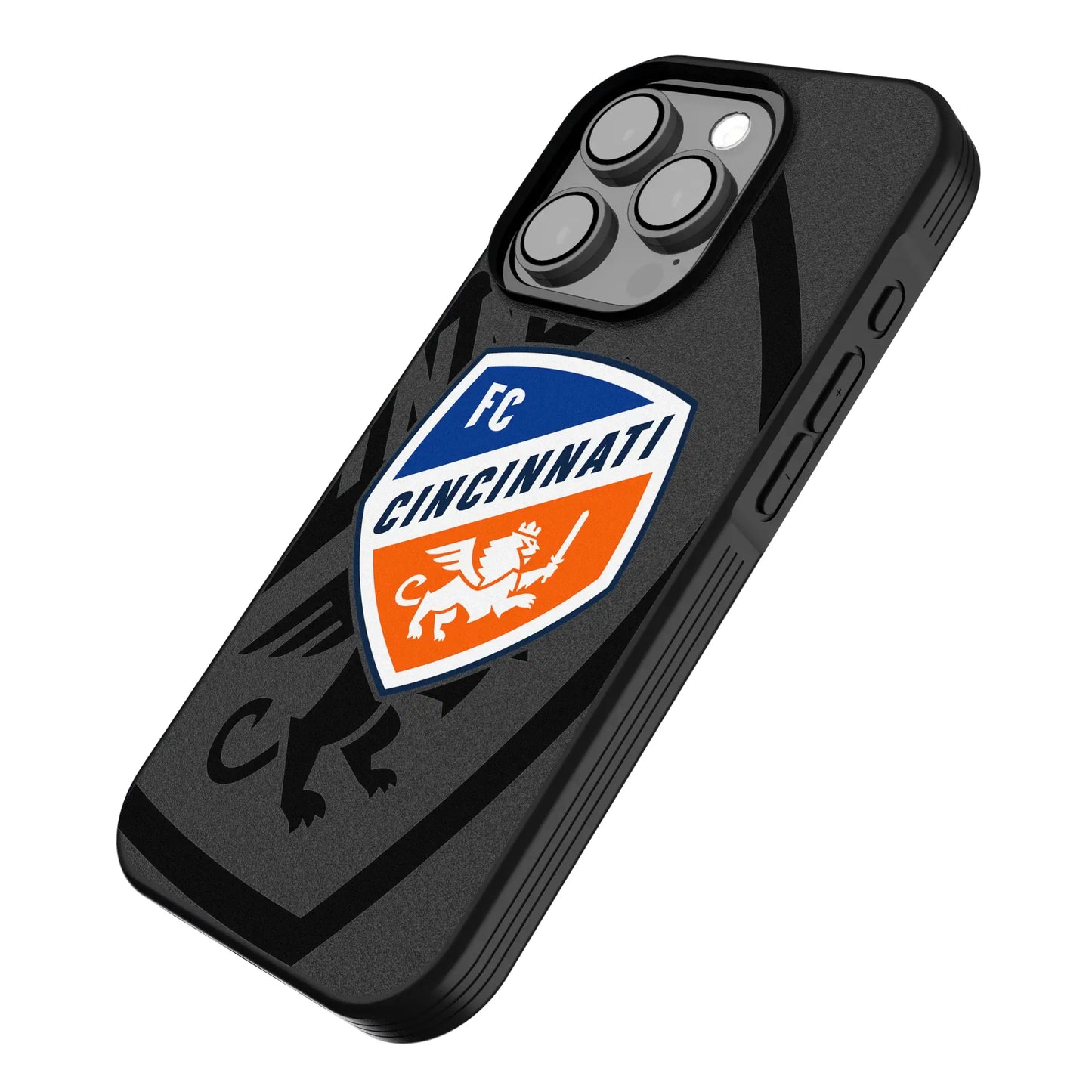 FC Cincinnati Monocolor Tilt Bump Phone Case for Apple iPhone