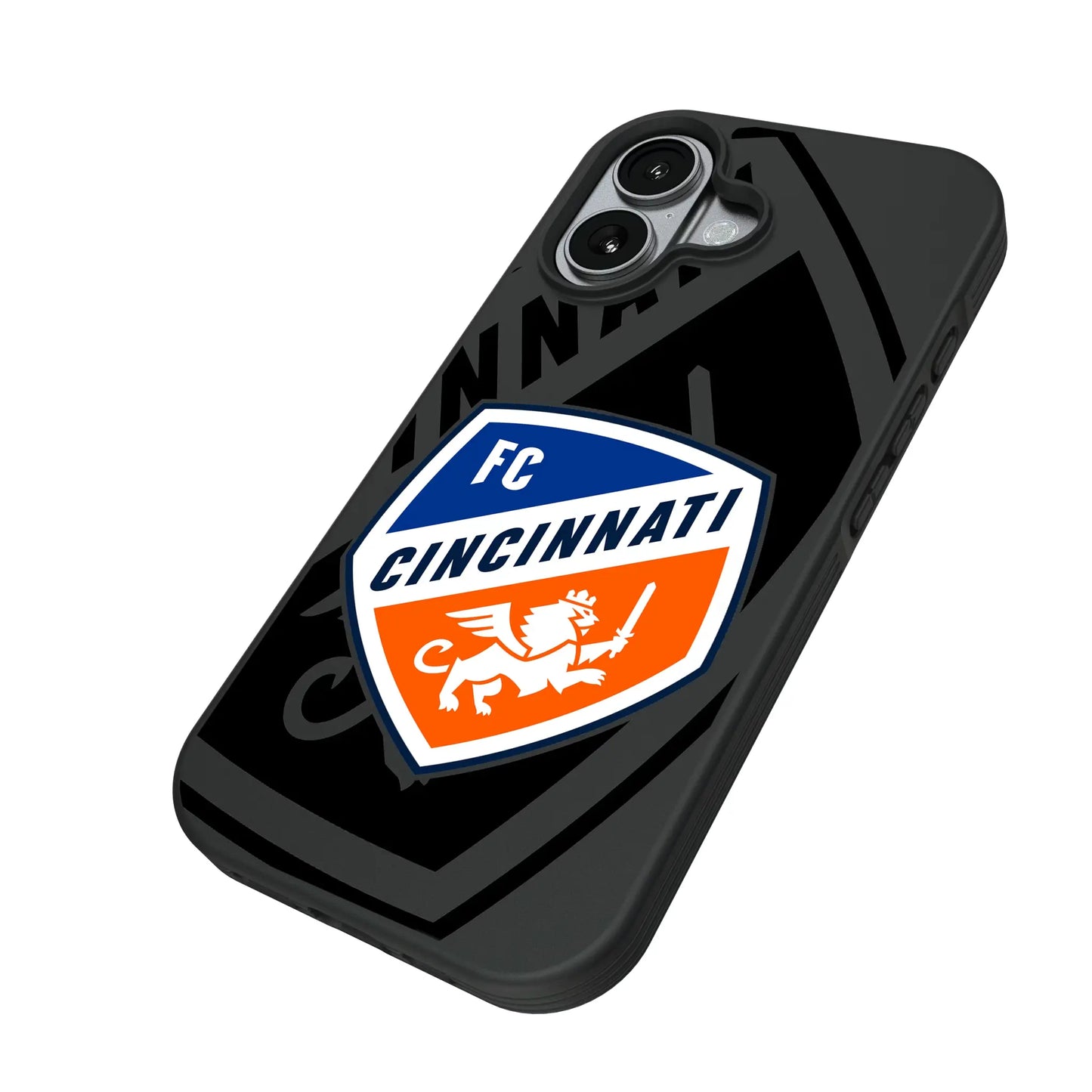 FC Cincinnati Monocolor Tilt Bump Phone Case for Apple iPhone