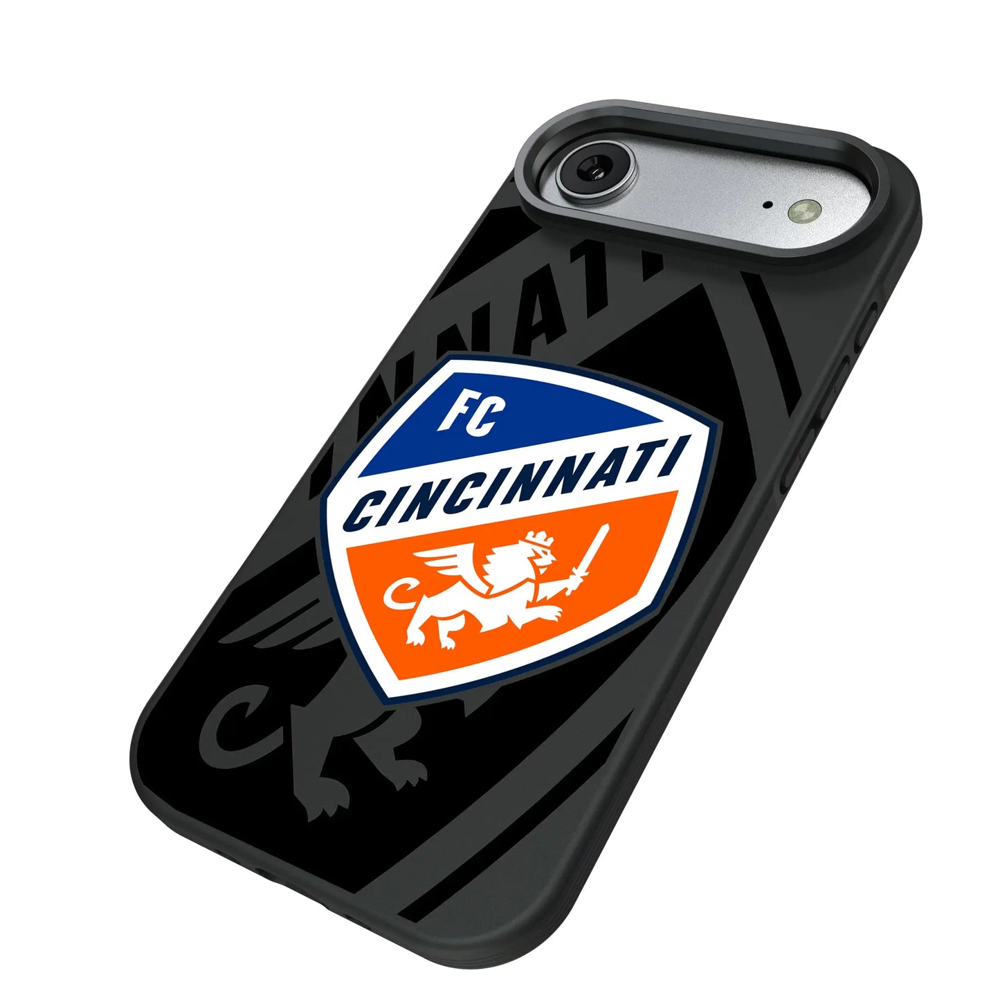 FC Cincinnati Monocolor Tilt Bump Phone Case for Apple iPhone