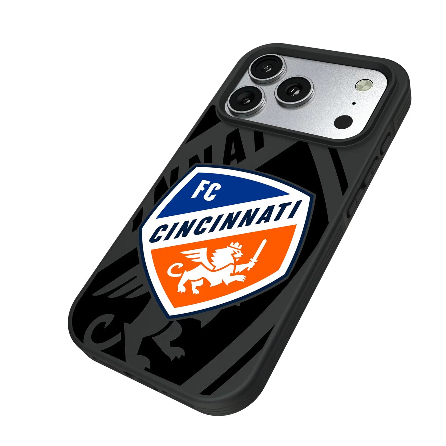 FC Cincinnati Monocolor Tilt Bump Phone Case for Apple iPhone