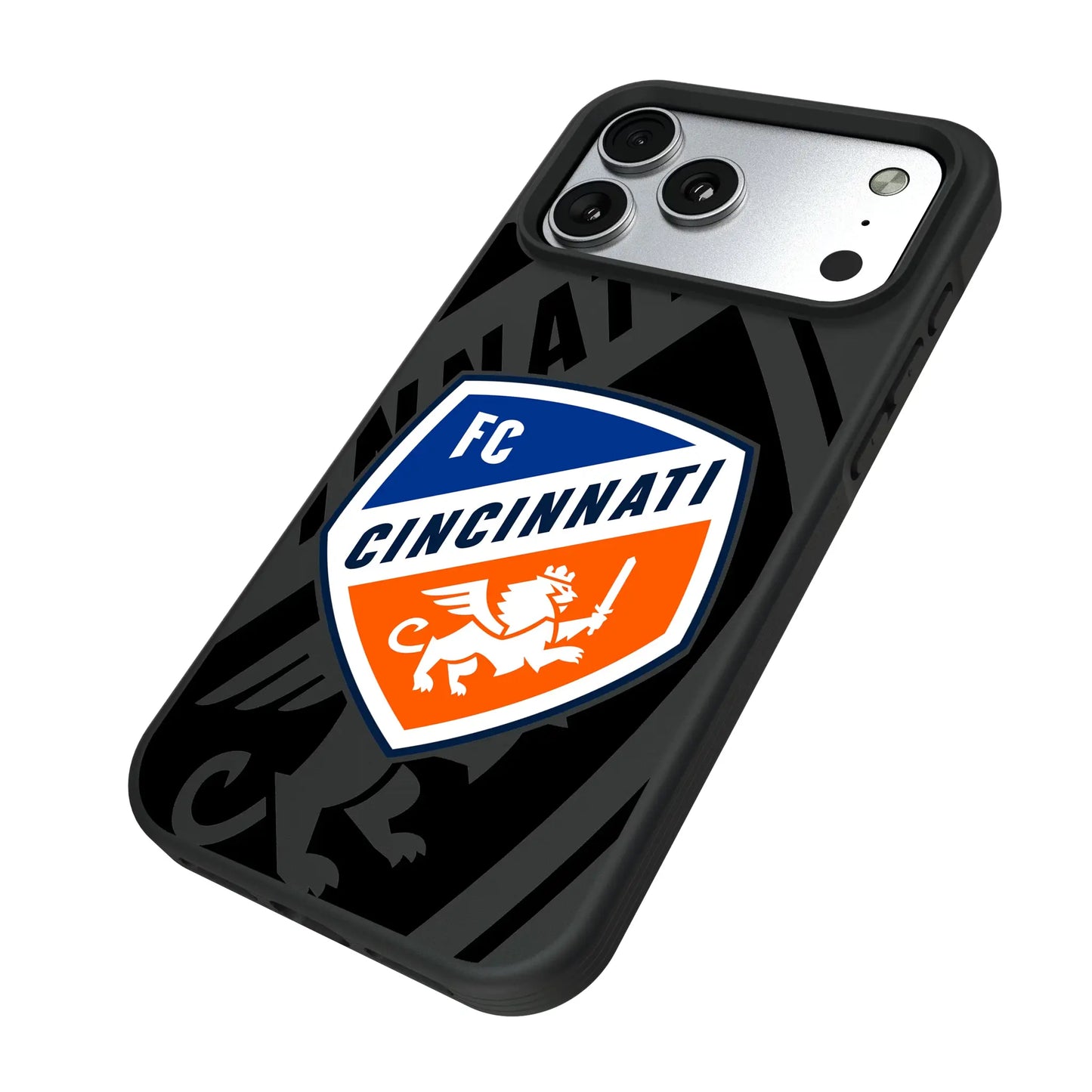 FC Cincinnati Monocolor Tilt Bump Phone Case for Apple iPhone