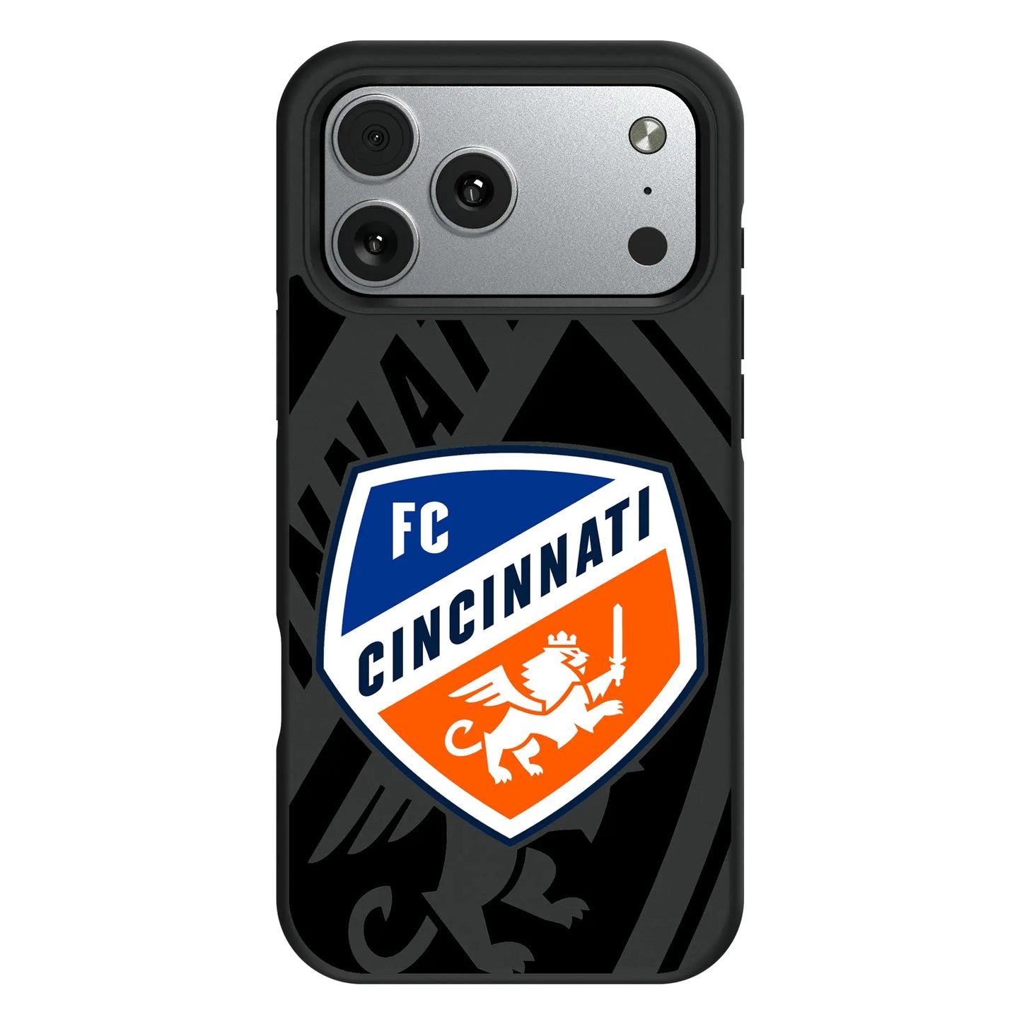 FC Cincinnati Monocolor Tilt Bump Phone Case for Apple iPhone