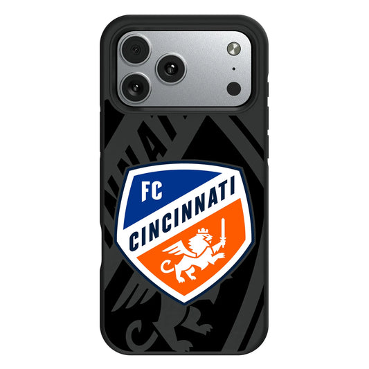 FC Cincinnati Monocolor Tilt Bump Phone Case for Apple iPhone
