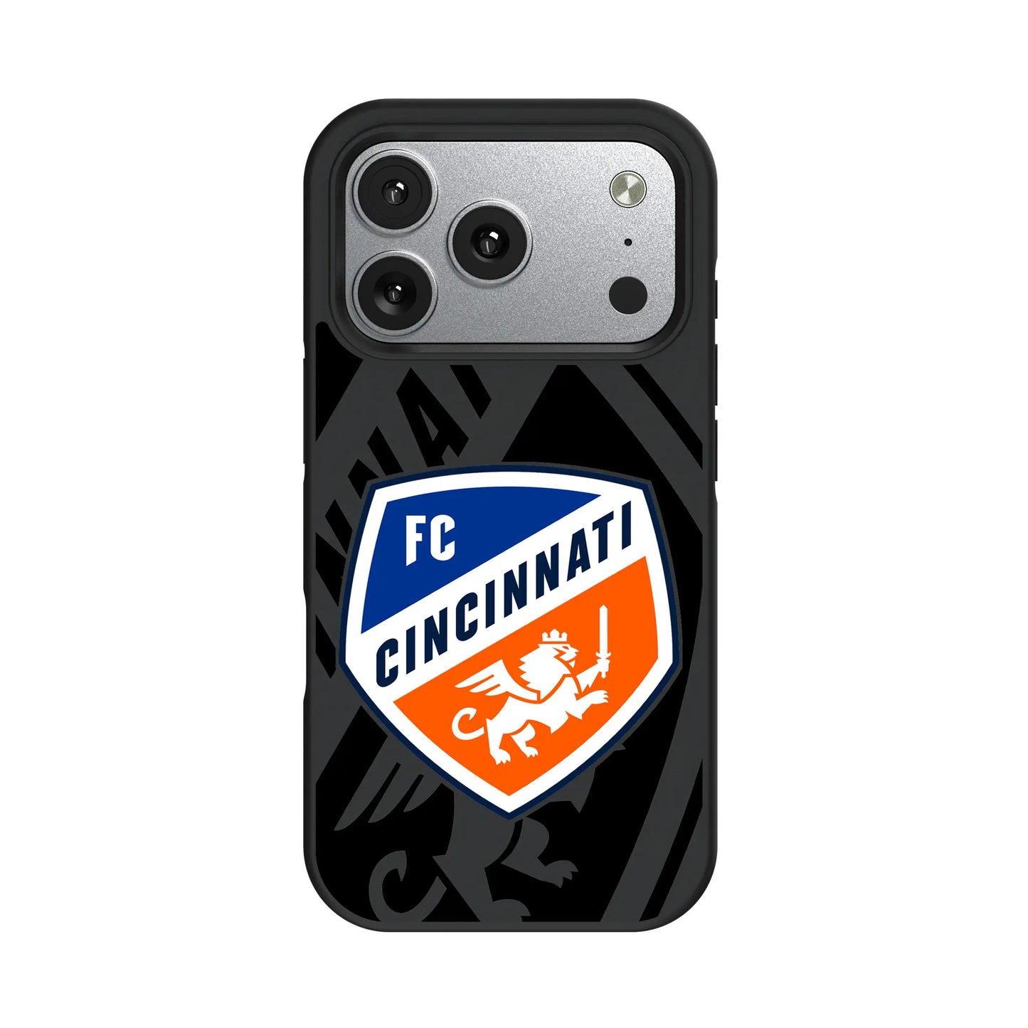 FC Cincinnati Monocolor Tilt Bump Phone Case for Apple iPhone