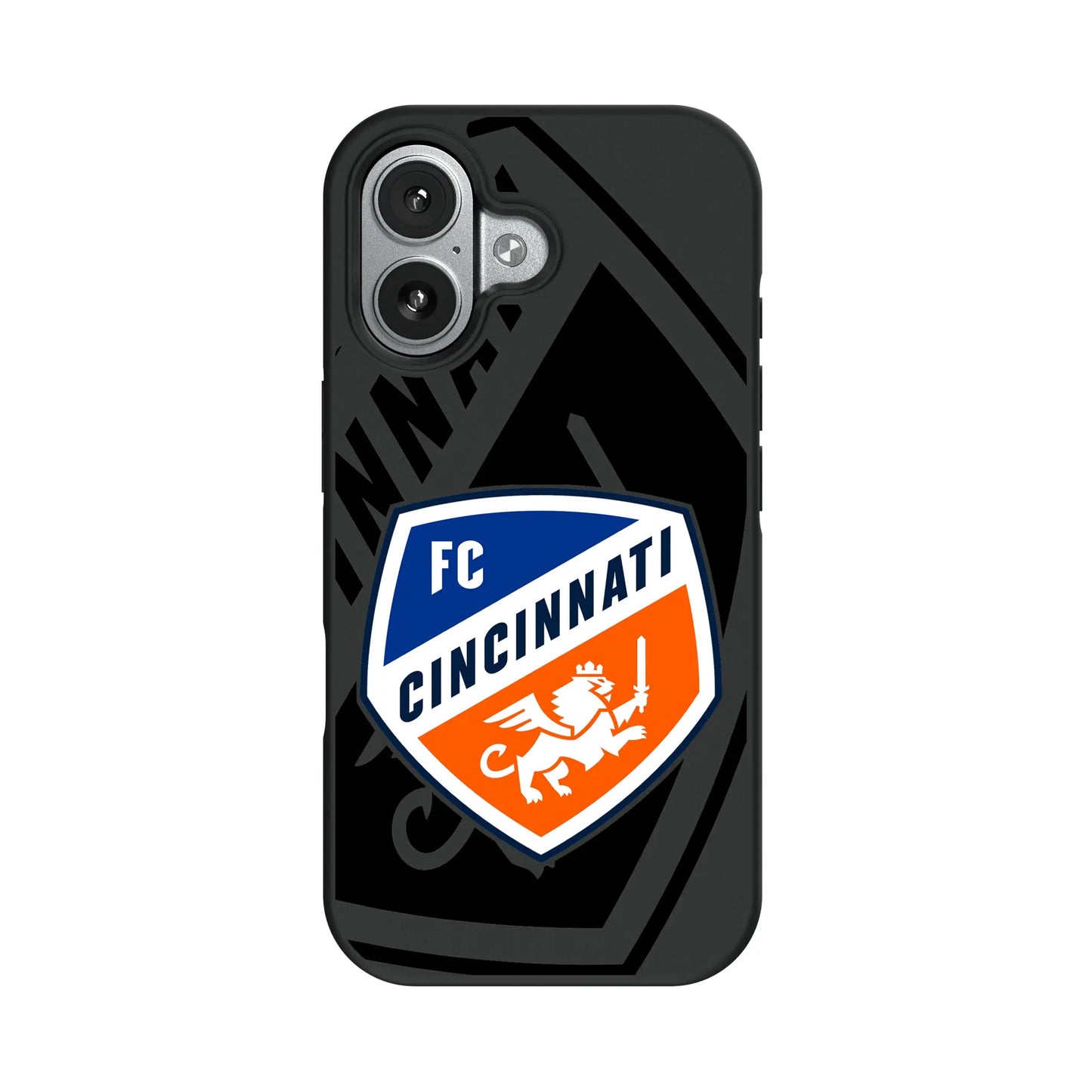 FC Cincinnati Monocolor Tilt Bump Phone Case for Apple iPhone