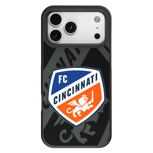 FC Cincinnati Monocolor Tilt Bump Phone Case for Apple iPhone