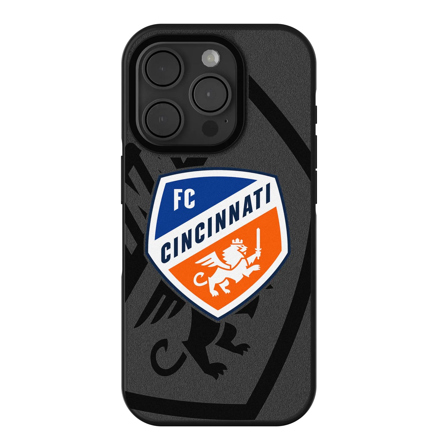 FC Cincinnati Monocolor Tilt Bump Phone Case for Apple iPhone